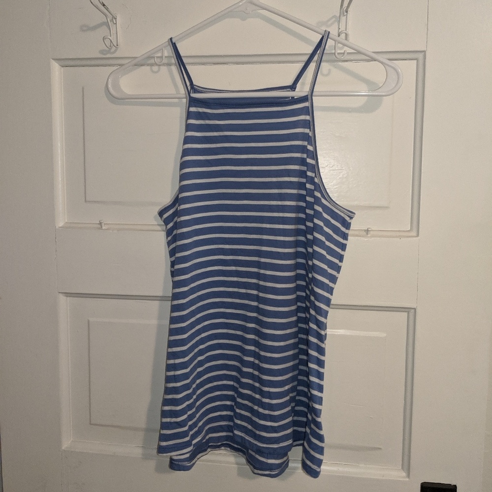 Women's striped tank top